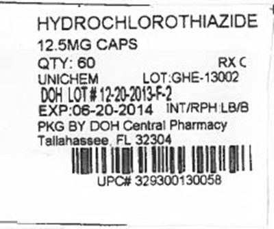 12.5mg unichem.jpg Label Image for 12.5mg - 12.5mg unichem